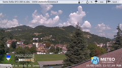 view from Santa Sofia on 2025-08-18