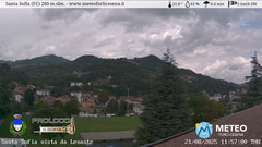view from Santa Sofia on 2025-08-21
