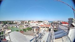 view from Oss. Met. di Gabicce Mare Puntamento Ovest on 2025-07-01