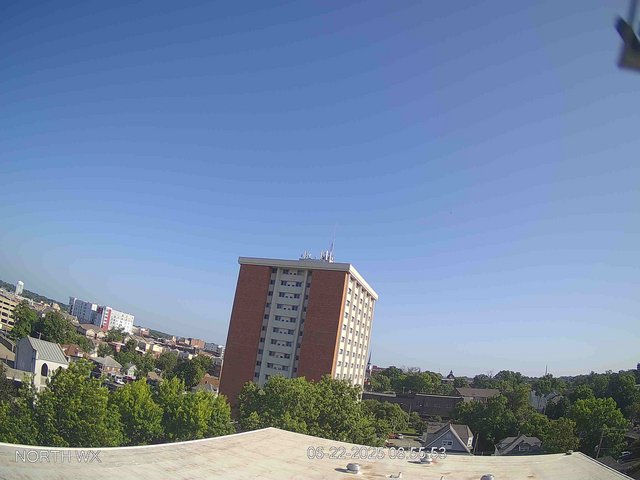 time-lapse frame, University Place Apartments - North Weather webcam