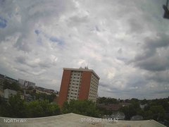 view from University Place Apartments - North Weather on 2025-07-05