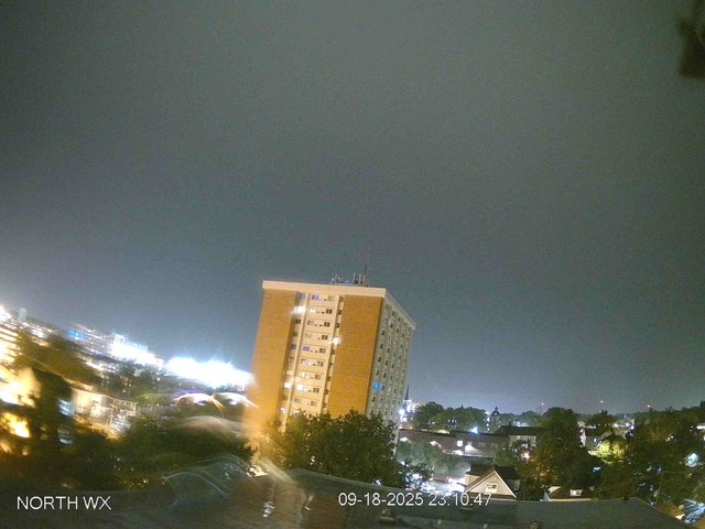 time-lapse frame, University Place Apartments - North Weather webcam