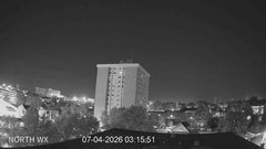 view from University Place Apartments - North Weather on 2026-07-04