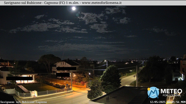 time-lapse frame, Savignano sul Rubicone webcam