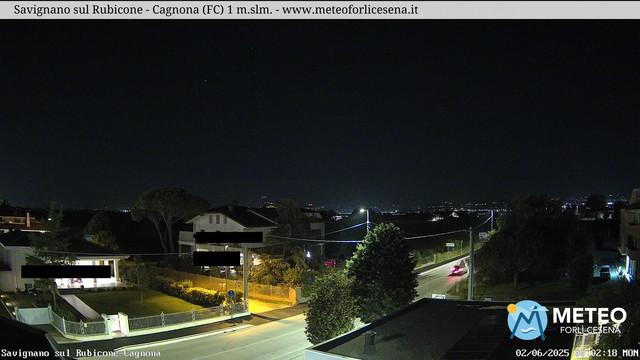 time-lapse frame, Savignano sul Rubicone webcam