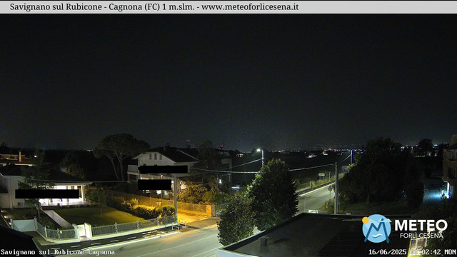 time-lapse frame, Savignano sul Rubicone webcam