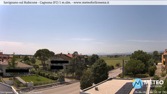 view from Savignano sul Rubicone on 2025-06-20
