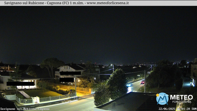 time-lapse frame, Savignano sul Rubicone webcam