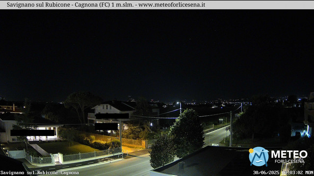 time-lapse frame, Savignano sul Rubicone webcam