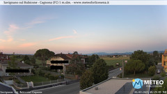 view from Savignano sul Rubicone on 2025-07-01