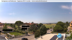 view from Savignano sul Rubicone on 2025-07-01
