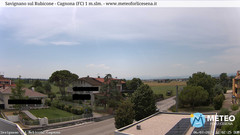 view from Savignano sul Rubicone on 2025-07-06