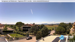 view from Savignano sul Rubicone on 2025-07-08