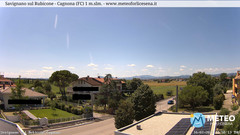 view from Savignano sul Rubicone on 2025-07-10