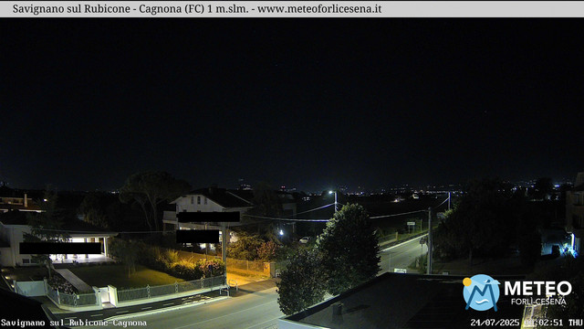 time-lapse frame, Savignano sul Rubicone webcam