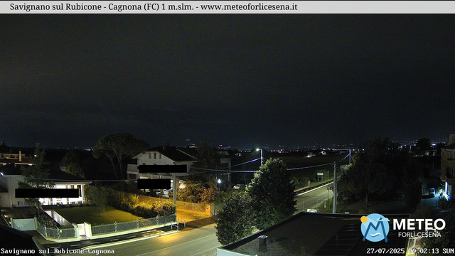 time-lapse frame, Savignano sul Rubicone webcam