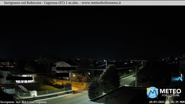 time-lapse frame, Savignano sul Rubicone webcam