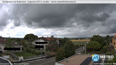 view from Savignano sul Rubicone on 2025-07-28