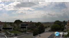 view from Savignano sul Rubicone on 2025-08-20