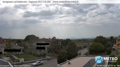 view from Savignano sul Rubicone on 2025-08-28