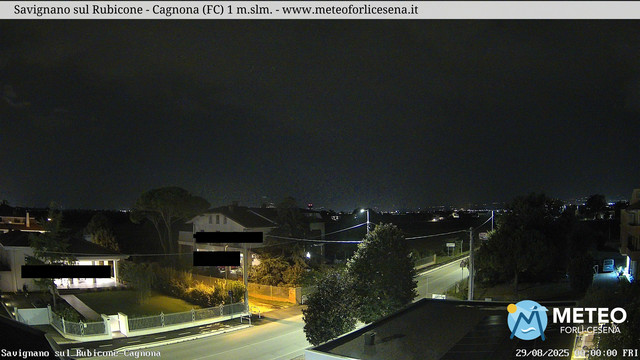time-lapse frame, Savignano sul Rubicone webcam