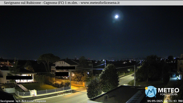 time-lapse frame, Savignano sul Rubicone webcam