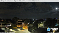 view from Savignano sul Rubicone on 2025-09-06