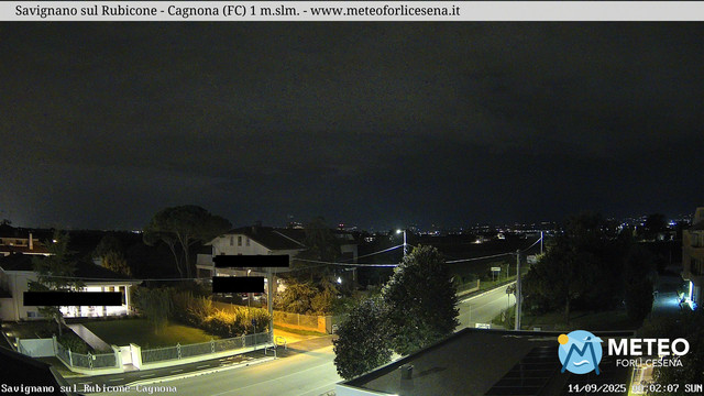 time-lapse frame, Savignano sul Rubicone webcam