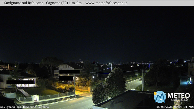 time-lapse frame, Savignano sul Rubicone webcam