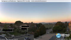 view from Savignano sul Rubicone on 2025-09-18