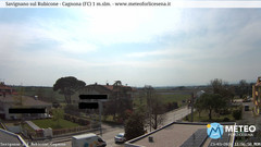 view from Savignano sul Rubicone on 2026-03-23
