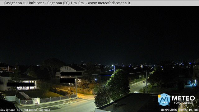 time-lapse frame, Savignano sul Rubicone webcam