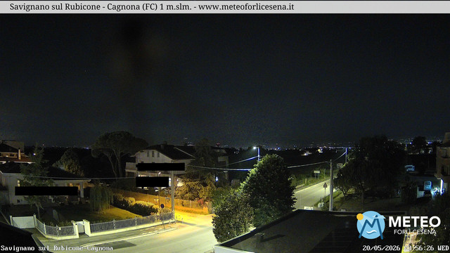 time-lapse frame, Savignano sul Rubicone webcam