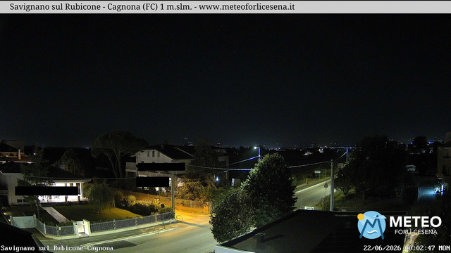 time-lapse frame, Savignano sul Rubicone webcam