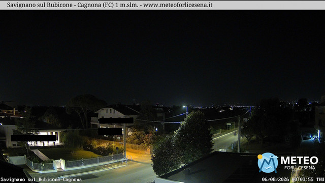 time-lapse frame, Savignano sul Rubicone webcam