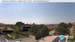 view from Savignano sul Rubicone on 2026-08-08