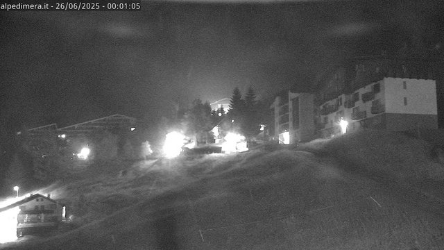 time-lapse frame, Alpe di Mera - Mera alta webcam