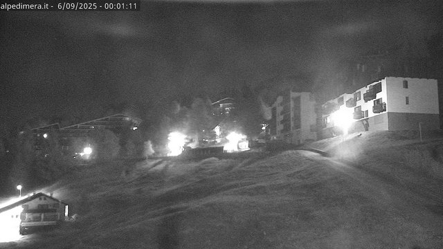 time-lapse frame, Alpe di Mera - Mera alta webcam