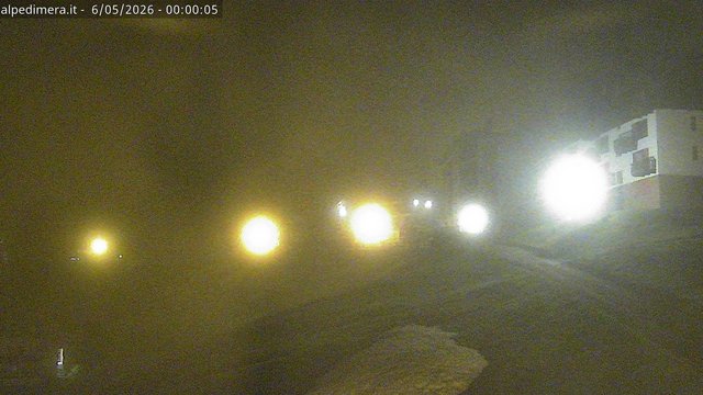 time-lapse frame, Alpe di Mera - Mera alta webcam