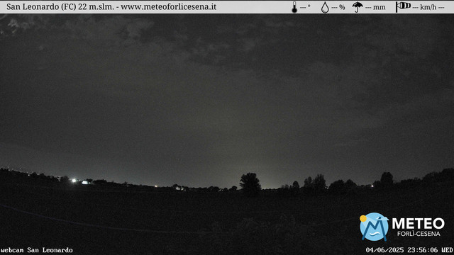 time-lapse frame, San Leonardo webcam