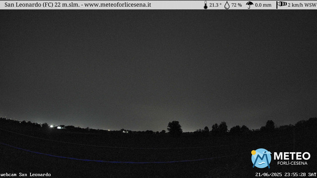 time-lapse frame, San Leonardo webcam