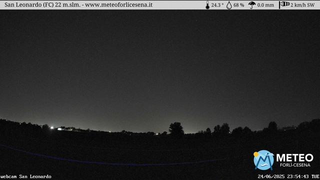 time-lapse frame, San Leonardo webcam