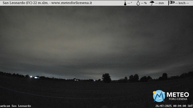 time-lapse frame, San Leonardo webcam