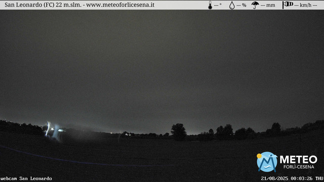 time-lapse frame, San Leonardo webcam
