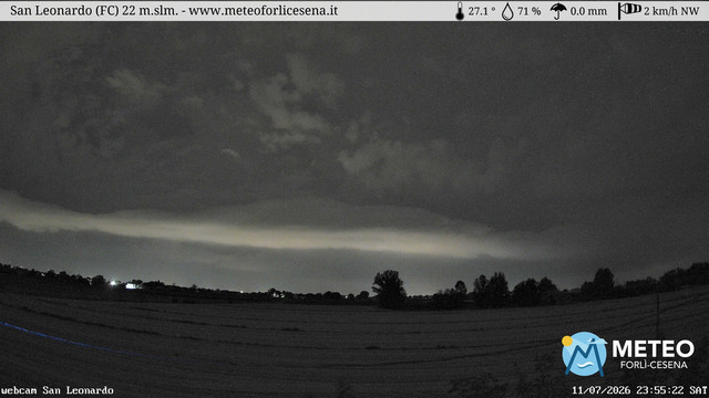 time-lapse frame, San Leonardo webcam