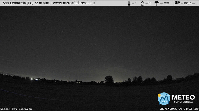 time-lapse frame, San Leonardo webcam