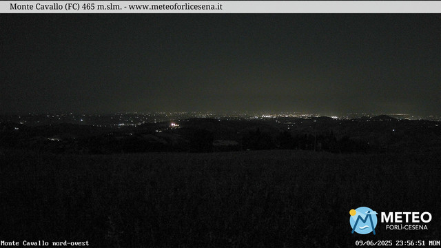 time-lapse frame, Monte Cavallo Nord webcam