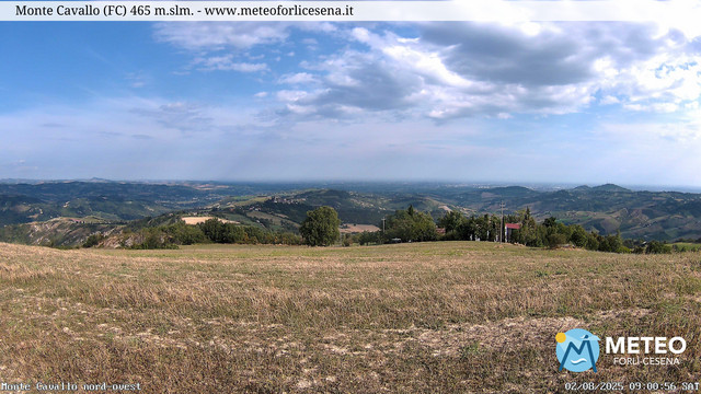 time-lapse frame, Monte Cavallo Nord webcam