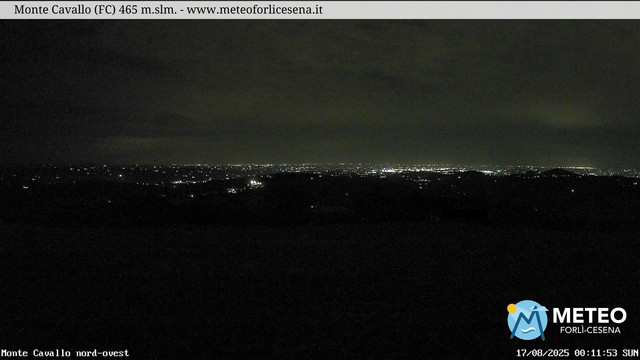 time-lapse frame, Monte Cavallo Nord webcam