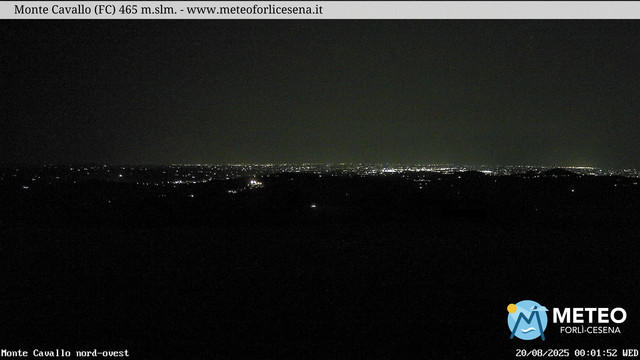 time-lapse frame, Monte Cavallo Nord webcam